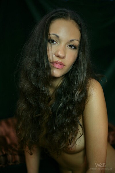 Erika in Green Velvet from Watch 4 Beauty