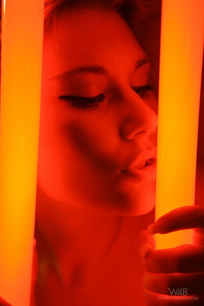 Terka in Neon Show from Watch 4 Beauty