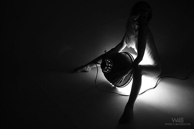 Marketa Belonoha in Lamp Art from Watch 4 Beauty