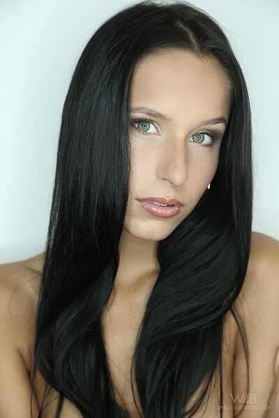 Mira in White Pleasure from Watch 4 Beauty