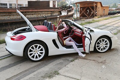Maria in Porsche Boxster from Watch 4 Beauty