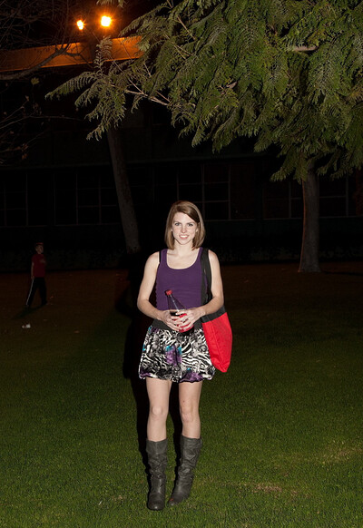Aubrey Belle in At Night School from Zishy