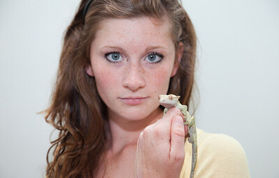 Jordyn Briese in Loves Reptiles from Zishy