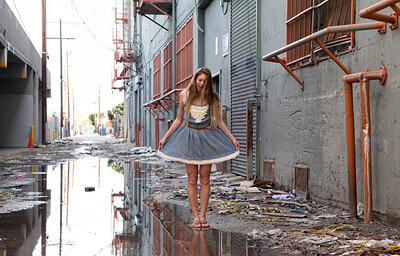 Jessie Andrews in In The Fashion Model from Zishy