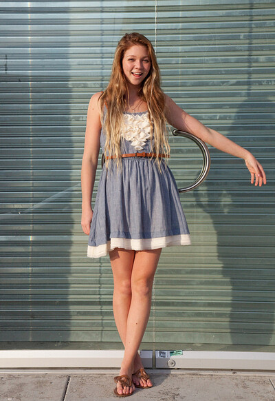 Jessie Andrews in In The Fashion Model from Zishy