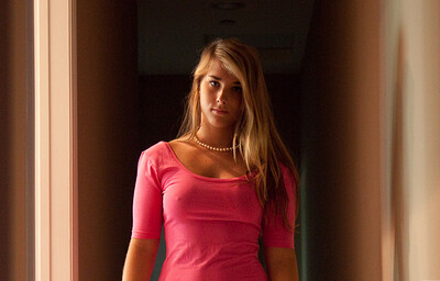 Nicole Carver in Does Pink from Zishy