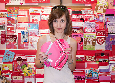Erica Rempel in Valentines from Zishy
