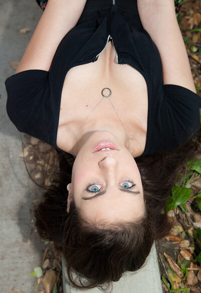Kim Alu in Has Icy Blue Eyes from Zishy