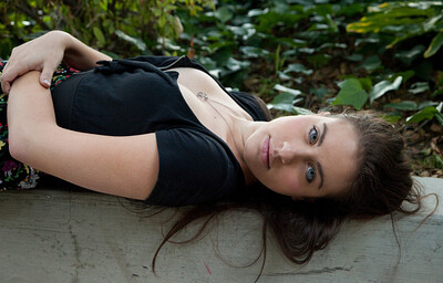 Kim Alu in Has Icy Blue Eyes from Zishy
