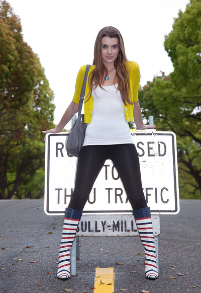 Shelby Dompnier in In Gasoline from Zishy