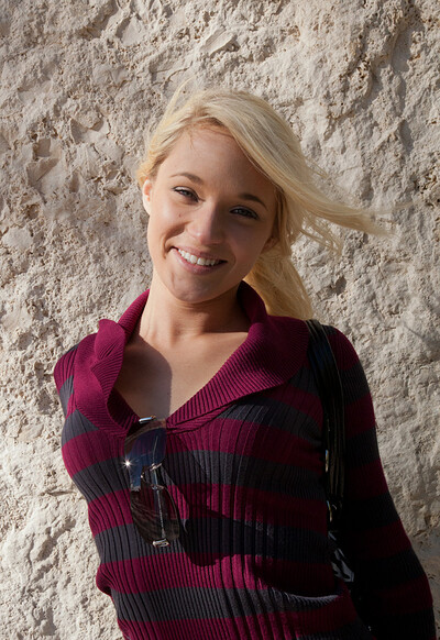 Tegan Summers in High At The Getty from Zishy