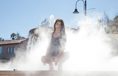 Megan Salinas in Runs Pierce from Zishy