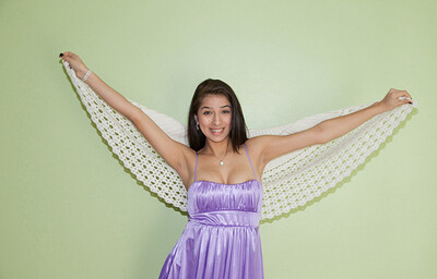 Megan Salinas in Rhyme Shine Buss from Zishy