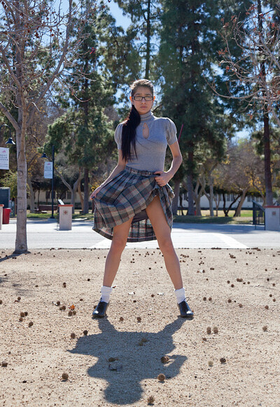 Megan Salinas in Private Schooled from Zishy