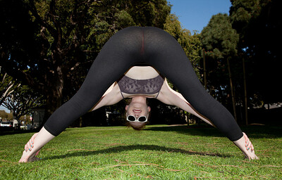 Bree Abernathy in Ginger Yoga from Zishy