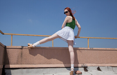 Haley Gladwell in Secret Roof from Zishy