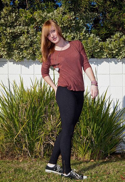 Remy Einar in Fall Teen Tights from Zishy