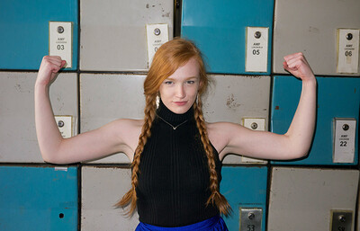 Bree Abernathy in In Gutterballs from Zishy