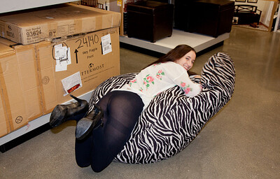 Belle Knox in Beyond Shopping from Zishy