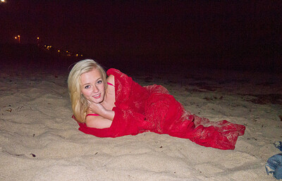 Kenze Thomas in After Hours Beach from Zishy