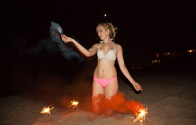 Gabrielle Bradley in Free Beach from Zishy