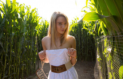 Kenna James in Pumpkin Patch from Zishy