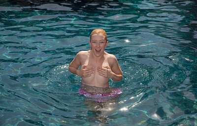 Samantha Rone in Pool Noodle Pt 1 from Zishy