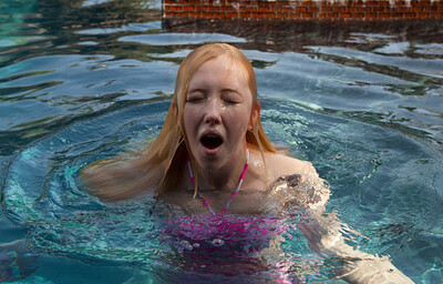 Samantha Rone in Pool Noodle Pt 1 from Zishy