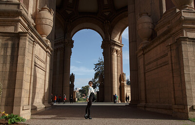 Saki Kishima in Palace Of Fine Arts from Zishy