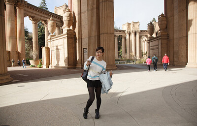 Saki Kishima in Palace Of Fine Arts from Zishy