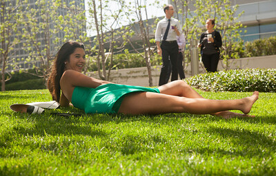 Yesenia Corral in Century City from Zishy