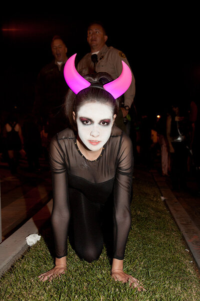 Emily Grey in Halloween Recap from Elite Babes