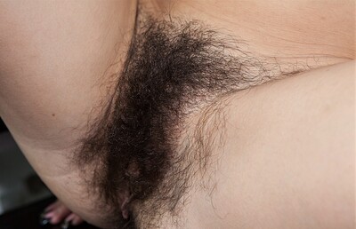Selena in Hairy babe Selena loves to show her hairy pussy from We Are Hairy