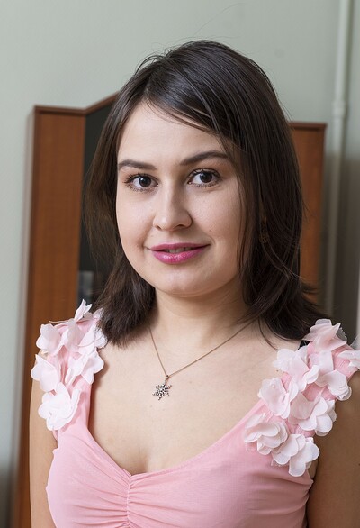 Eva Black in Eva Black enjoys tulips and masturbating from We Are Hairy