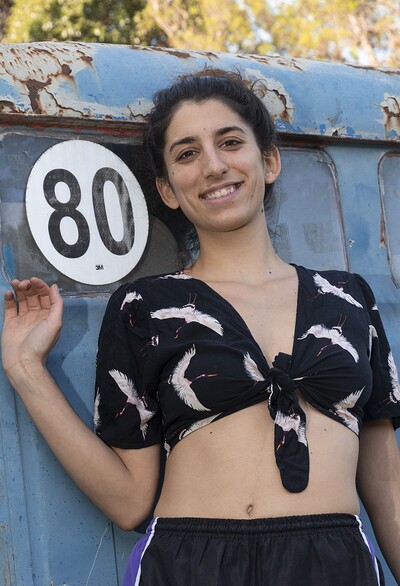 Sofia H in Sofia H enjoys naked time outdoors in the sun from We Are Hairy