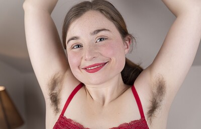 Dawn Honey Crisp in Dawn Honey Crisp reads her diary in bed from We Are Hairy