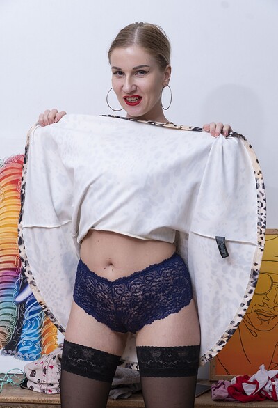 in Stasy Grays comes home with bags to masturbate from We Are Hairy