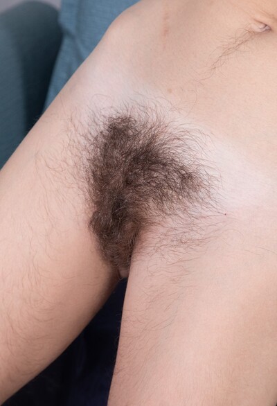 Atisha in Atisha strips naked after finishing her cleaning from We Are Hairy