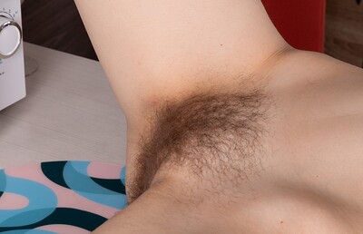 Candy Rose in Candy Rose has naked fun in her kitchen from We Are Hairy