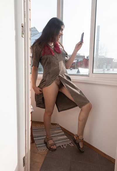 Nancy in Nancy Drew masturbates with a toy in her bedroom from We Are Hairy