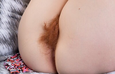 Roxanne in Roxanne strips naked on her terrace from We Are Hairy