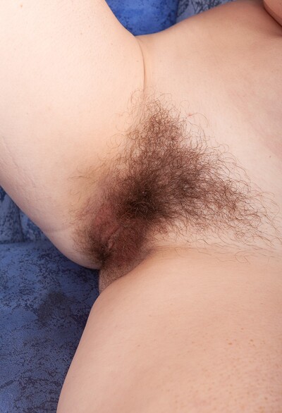 Elouisa in Elouisa strips naked after enjoying her coffee from We Are Hairy