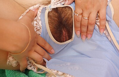 Lucy G in Lucy G's bush is full of warm girl cum from We Are Hairy