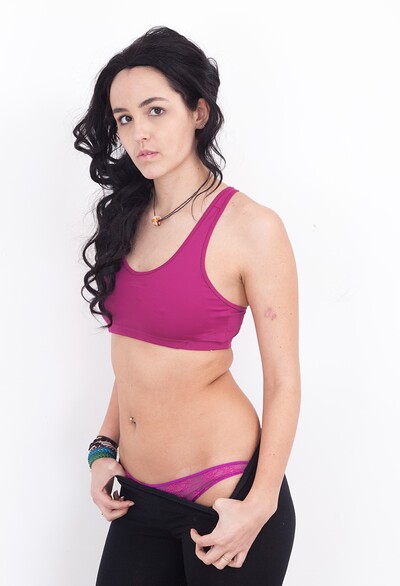 Sophie Smith in Sophie Smith strips naked during her workout from We Are Hairy
