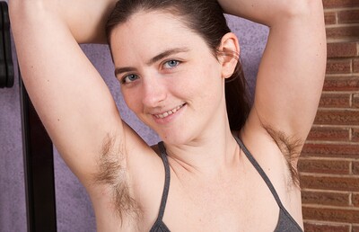 Snow and Raven Snow in Snow does a sexy naked workout for us today from We Are Hairy