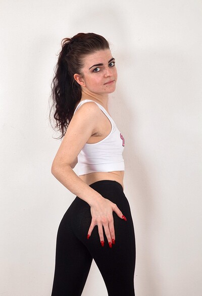 Scarlet Contemptress in Scarlet Contemptress performs sexy yoga today from We Are Hairy