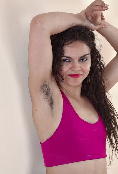 Sierra in Sierra puts on a hot workout and gets naked after from We Are Hairy