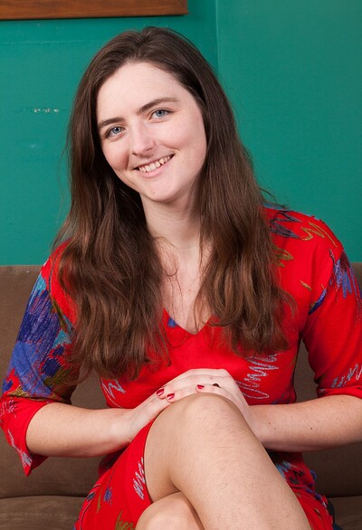 Raven Snow and Snow in Snow shows off a new red dress for us from We Are Hairy