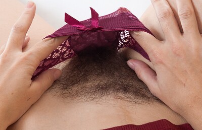 Roxette in Roxette strips naked in her bed looking pretty from We Are Hairy