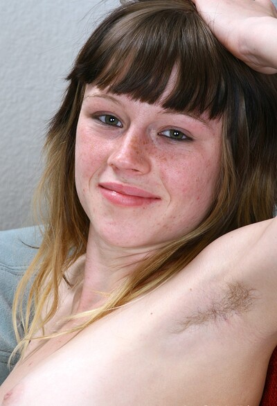 Sage in Sage stuffs her hairy pussy deep from We Are Hairy